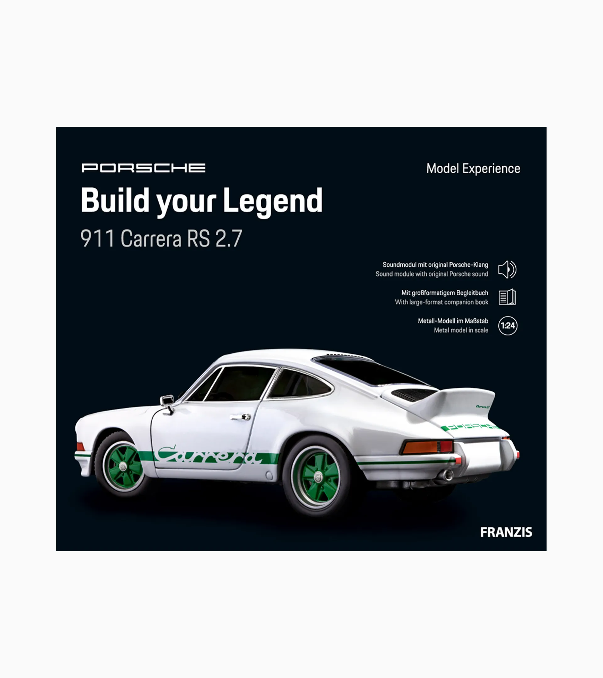 Model kit Porsche 911 Carrera RS 2.7 “Build your Legend” 8