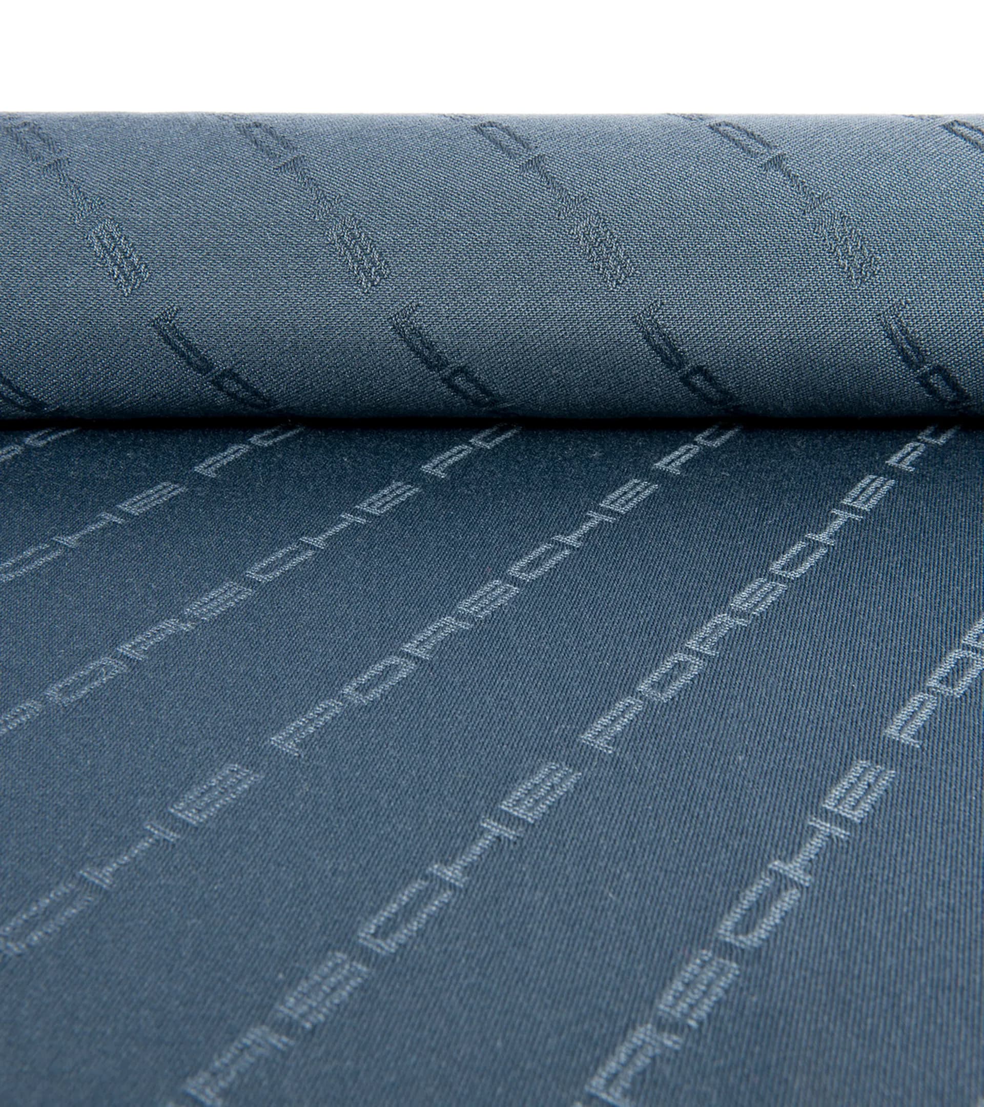 Porsche Schriftzug Stoff (nachtblau) 2