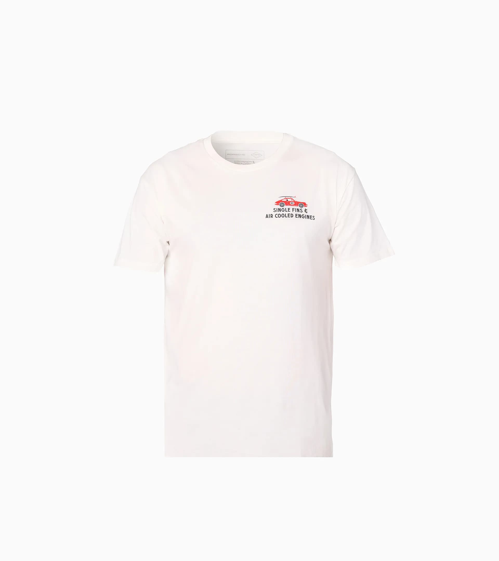 Porsche x Almond T-shirt "Single Fins & Air Cooled Engines" 2