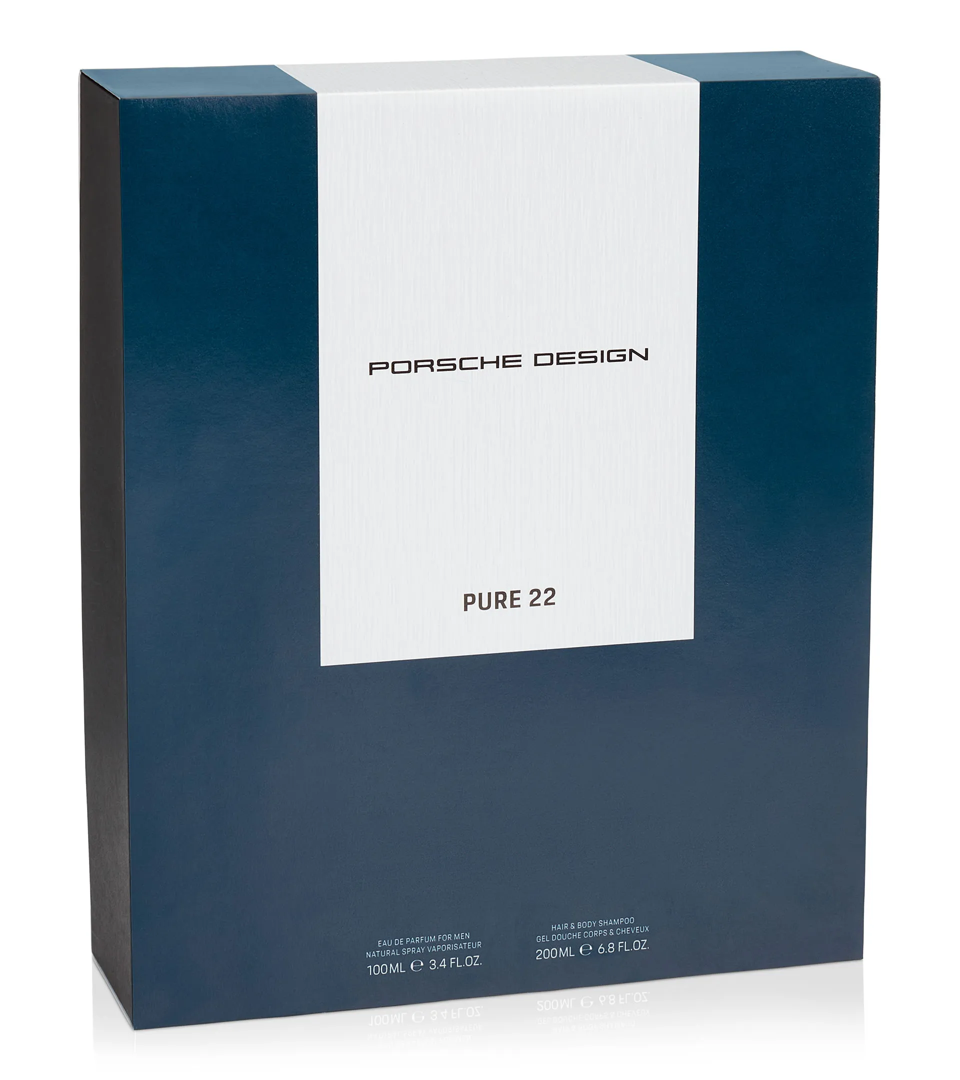 Coffret Eau de Parfum et Gel douche Corps & Cheveux Porsche Design PURE 22 2