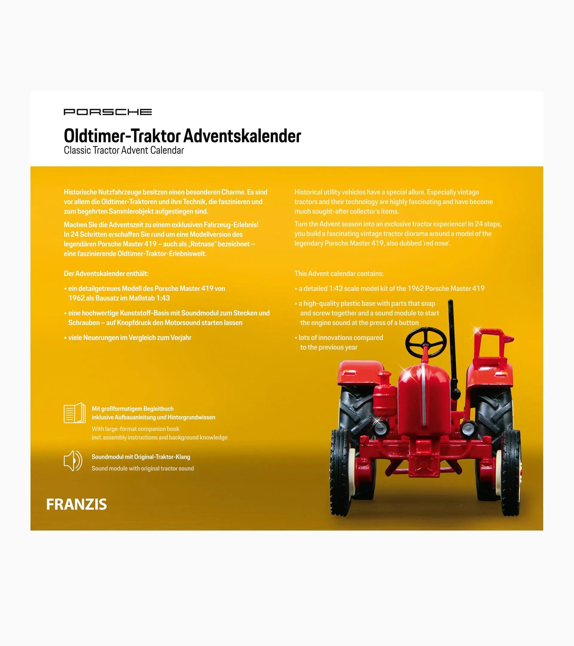 Porsche Oldtimer Tractor advent calendar thumbnail 4