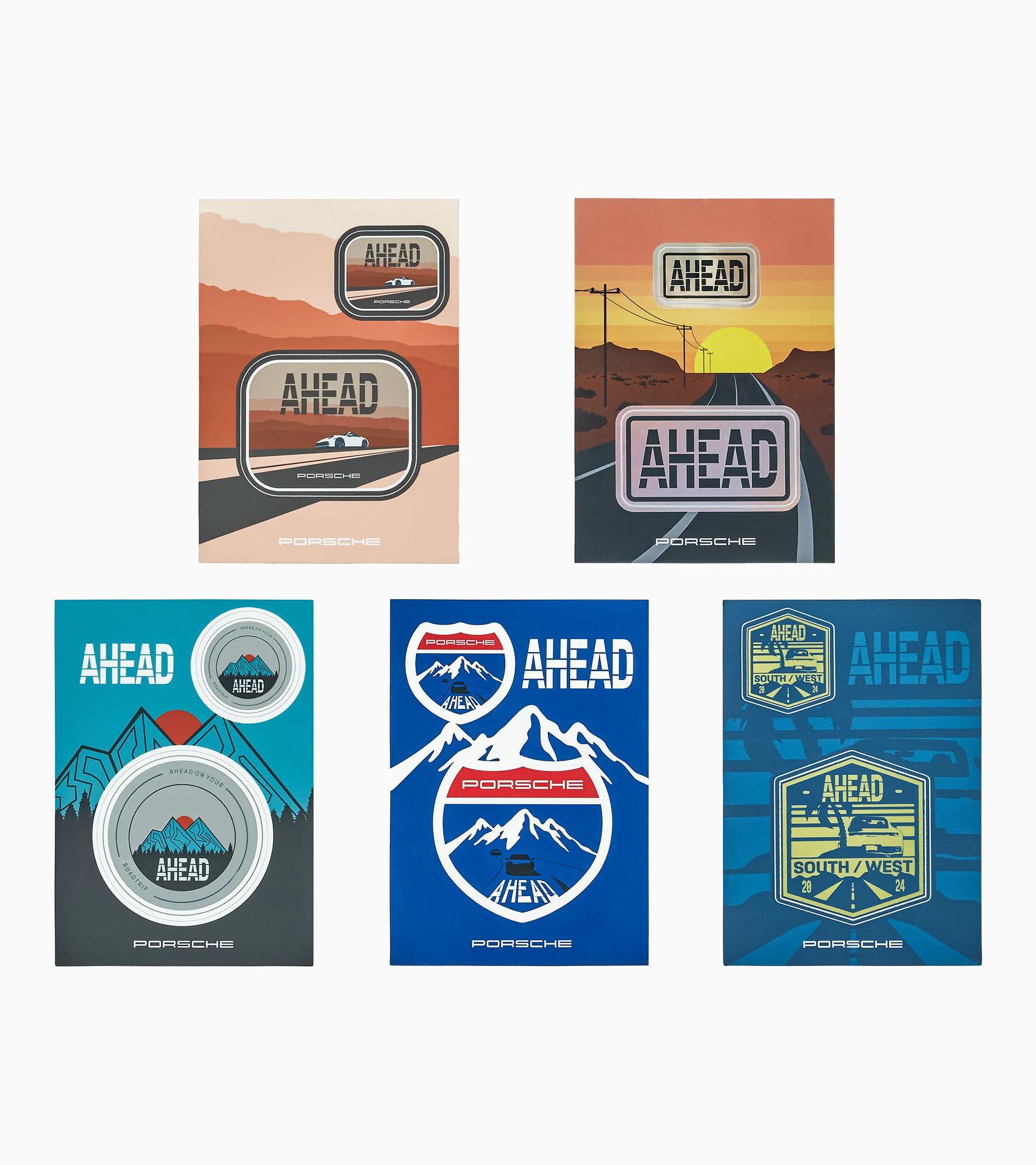 AHEAD No. 1 Sticker Set – Limited Edition  thumbnail 0