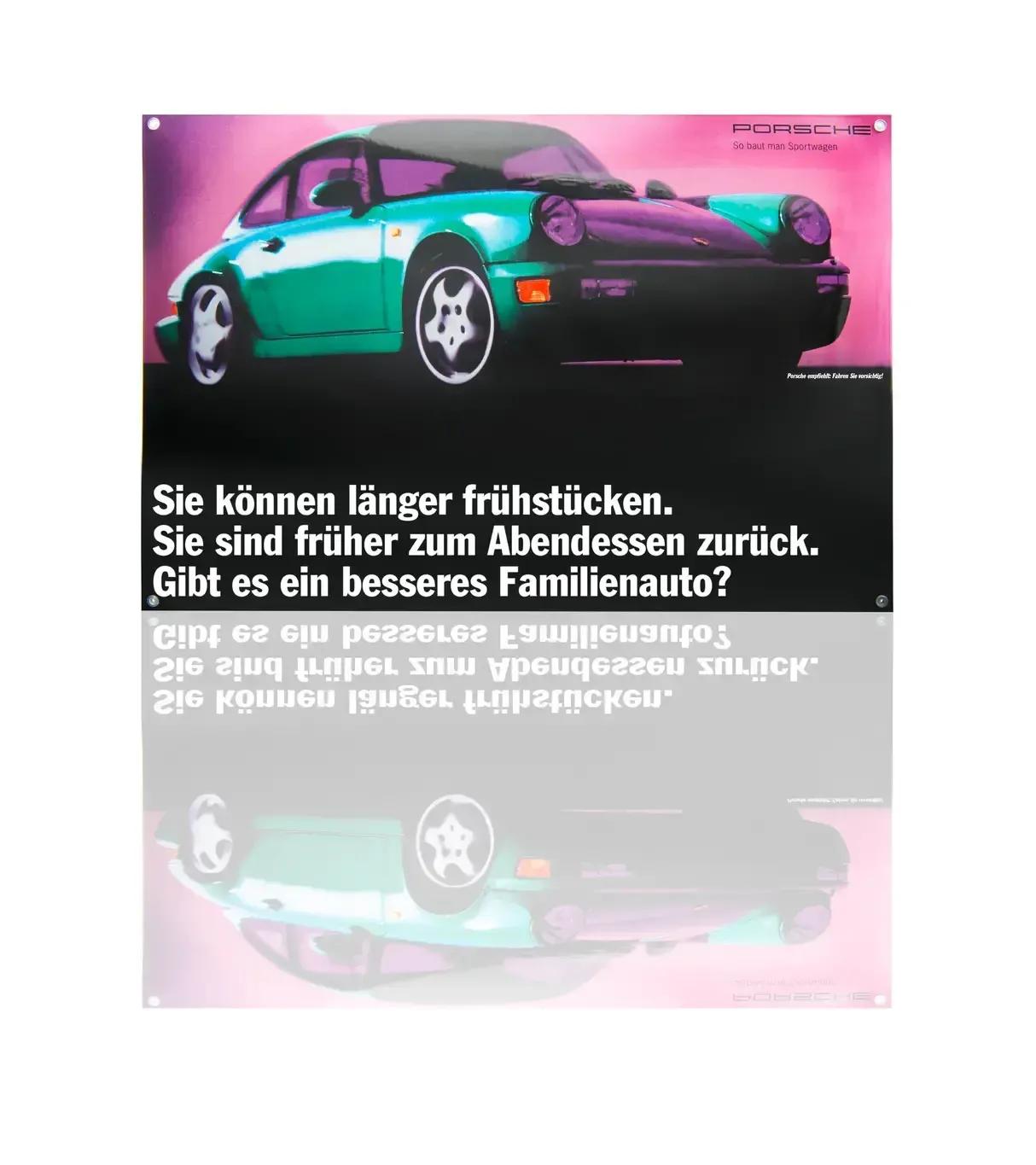 Emaljeskilt for Porsche Classic 964 thumbnail 0