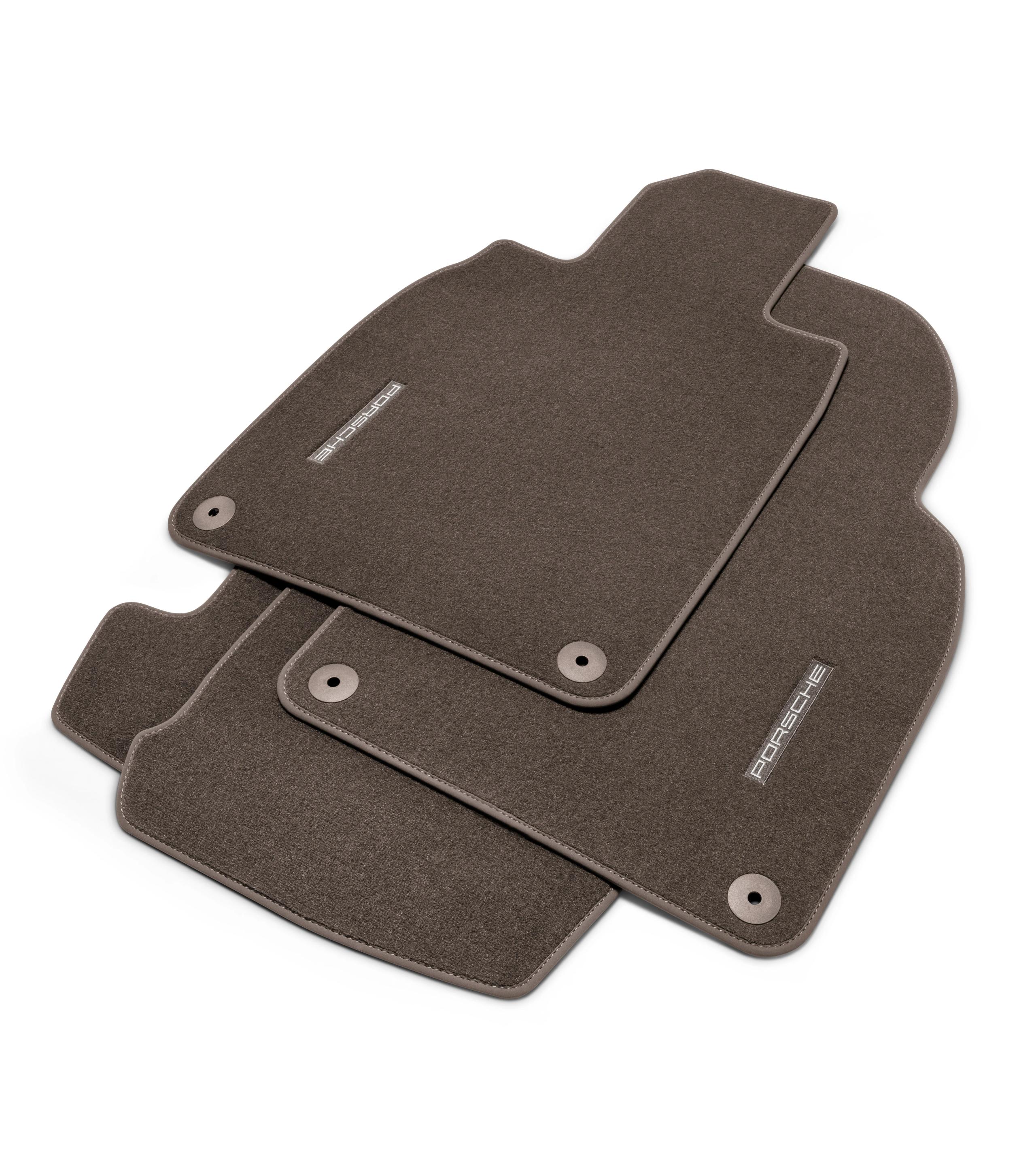 Floor mats with Nubuk surround - 911 (991 & 991 II) thumbnail 0