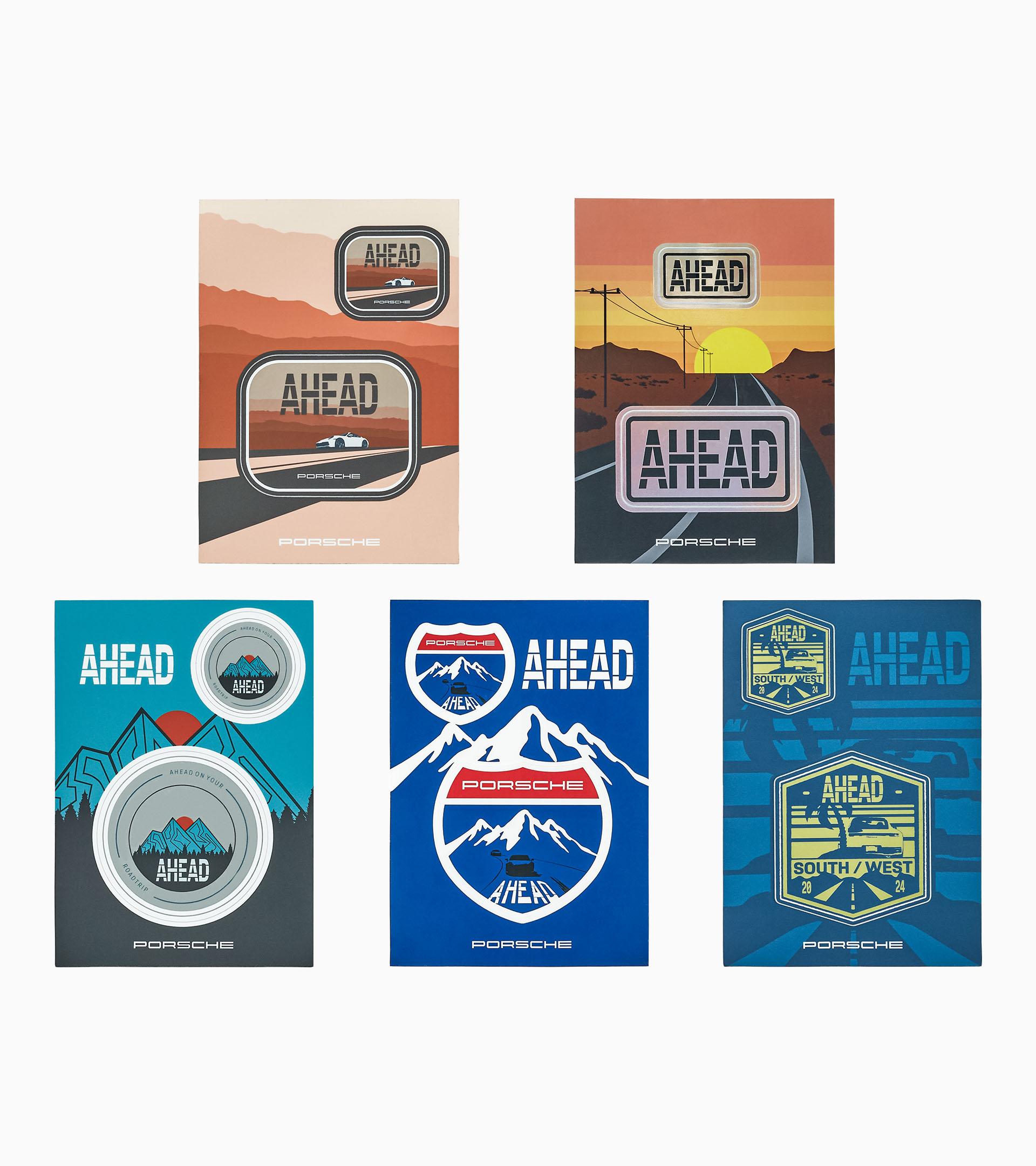 Stickerset AHEAD nr. 1 – Limited Edition