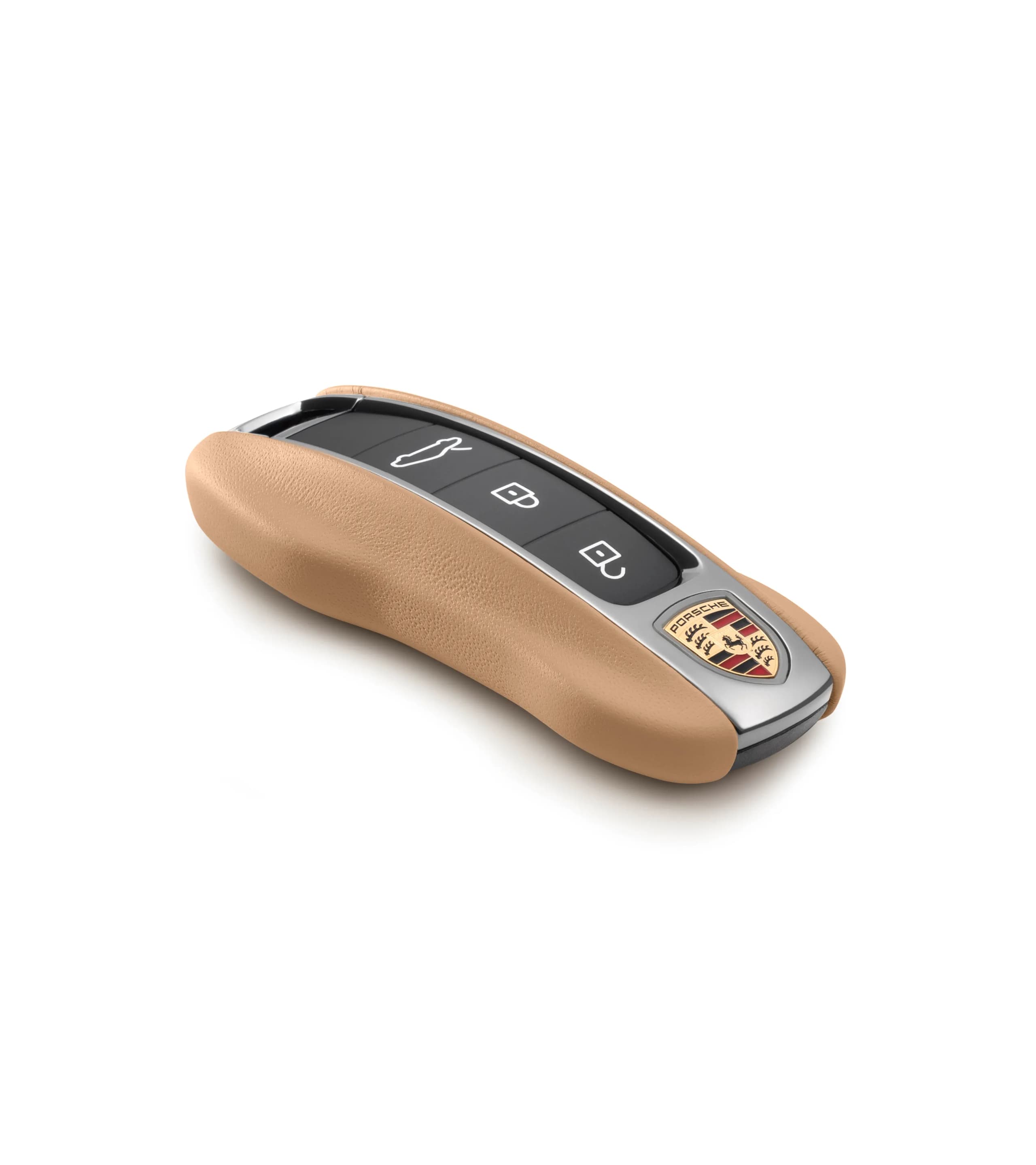 Porsche Leather Driver's Key Sides for 911, Taycan, Panamera and Cayenne