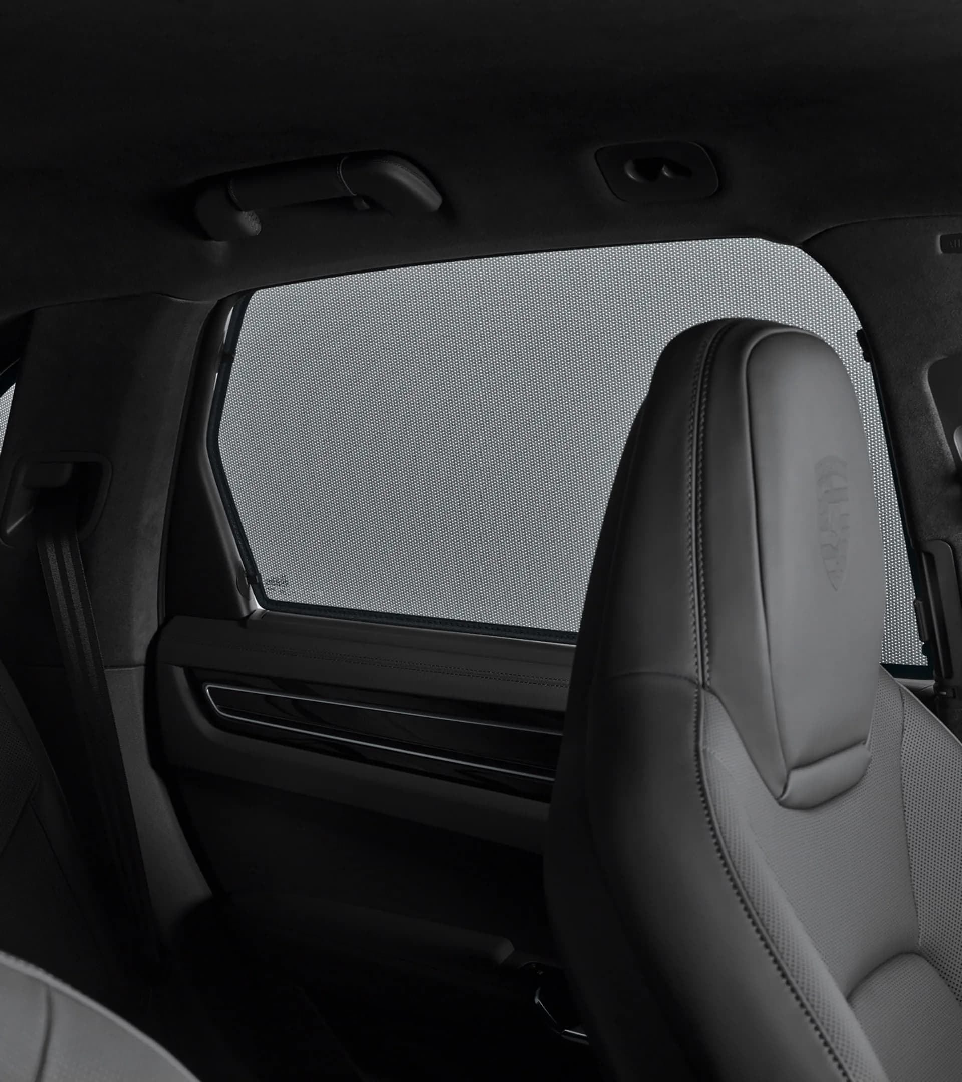 Sun visor side windows and quarter lights - Cayenne Coupé (E3)