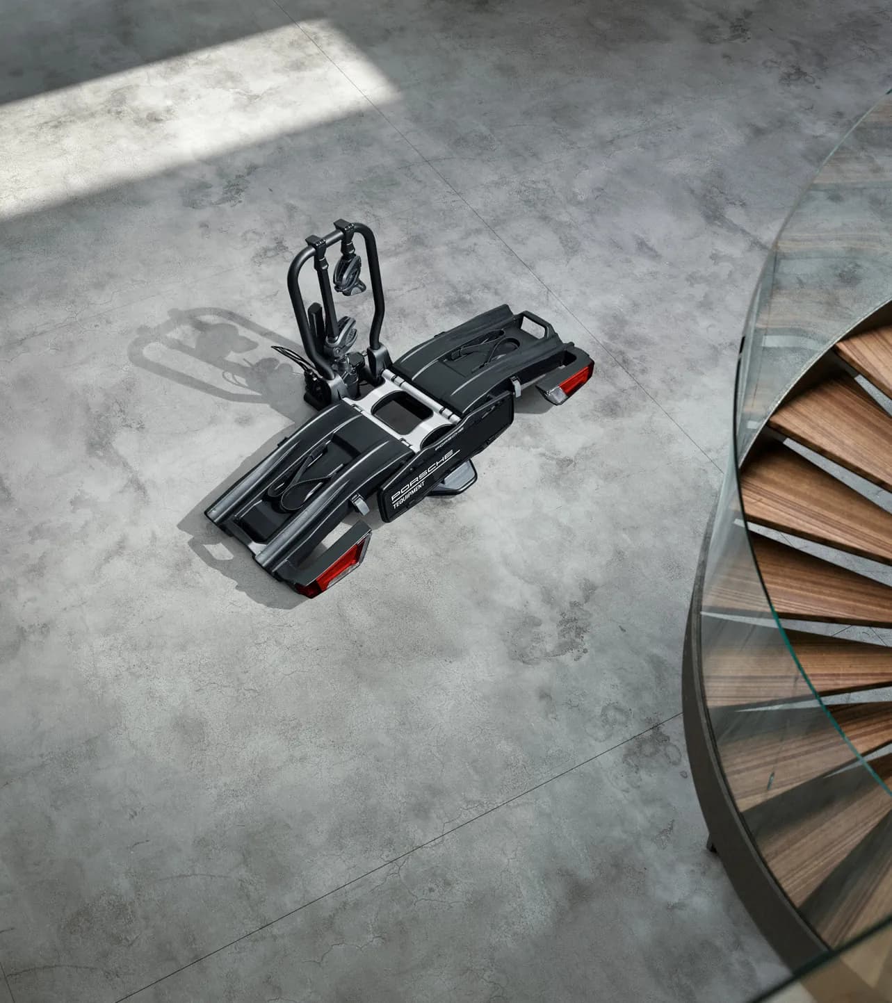 Rear-mounted bike rack - Panamera/Macan/Cayenne 2