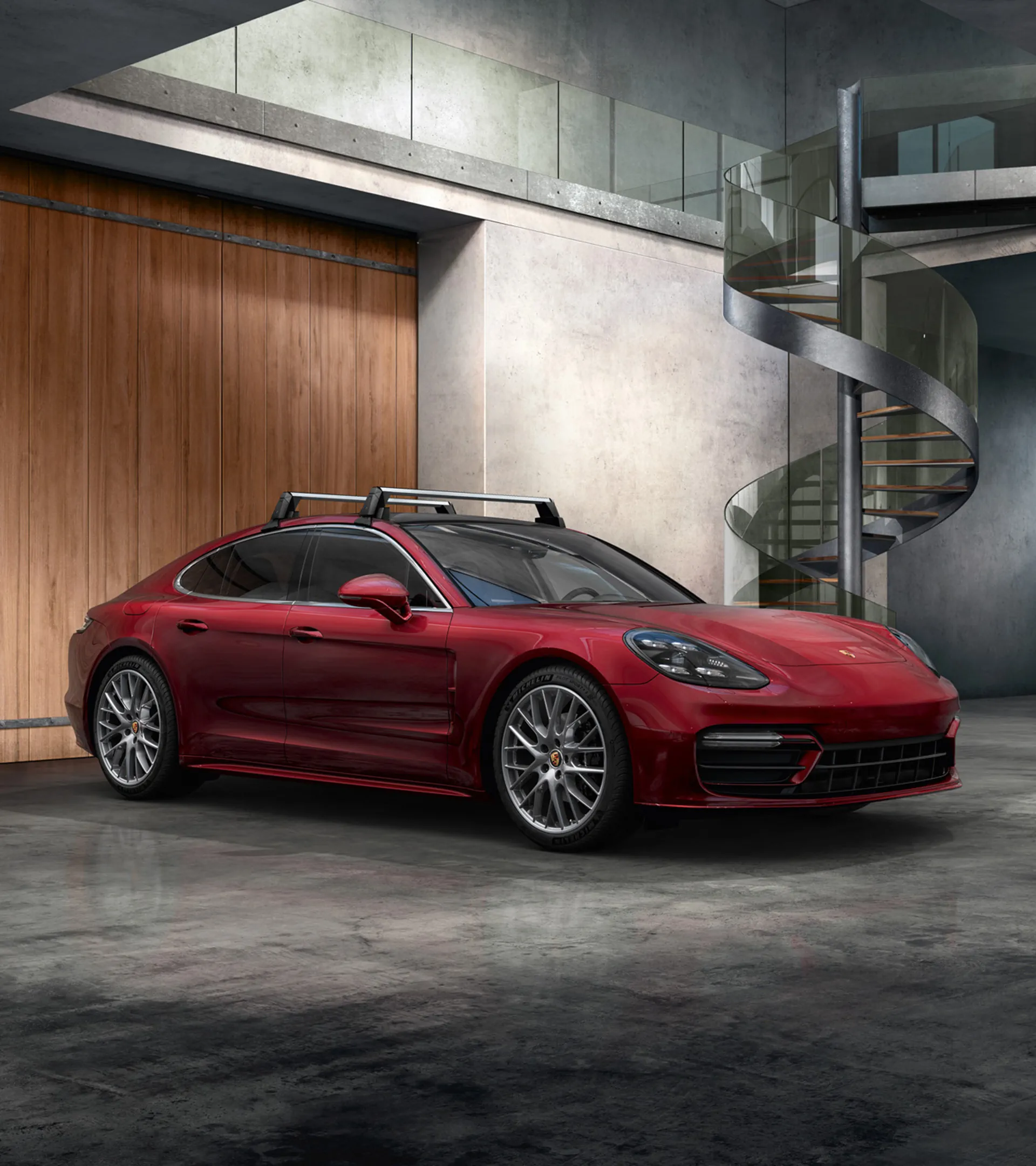 Support de base pour système de transport sur toit - Panamera