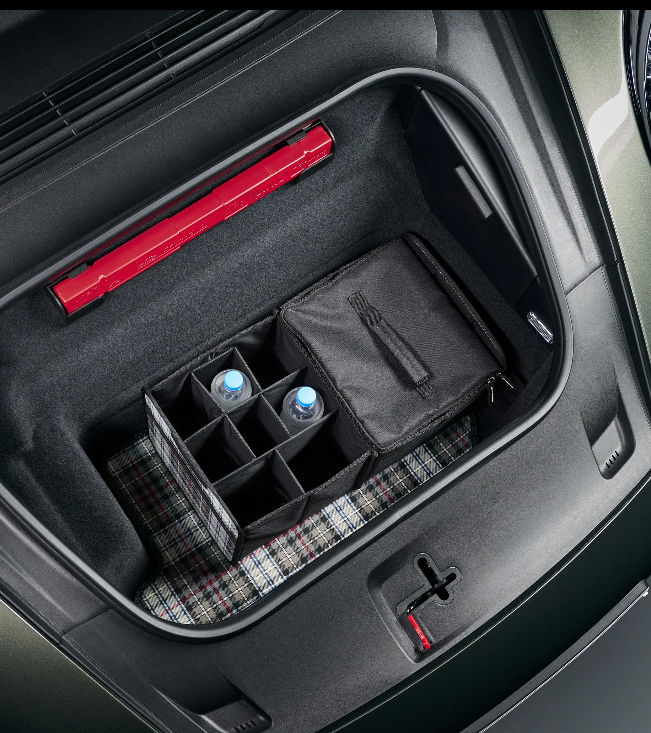 Complete set foldable luggage compartment box - Turbo 50 tartan 5