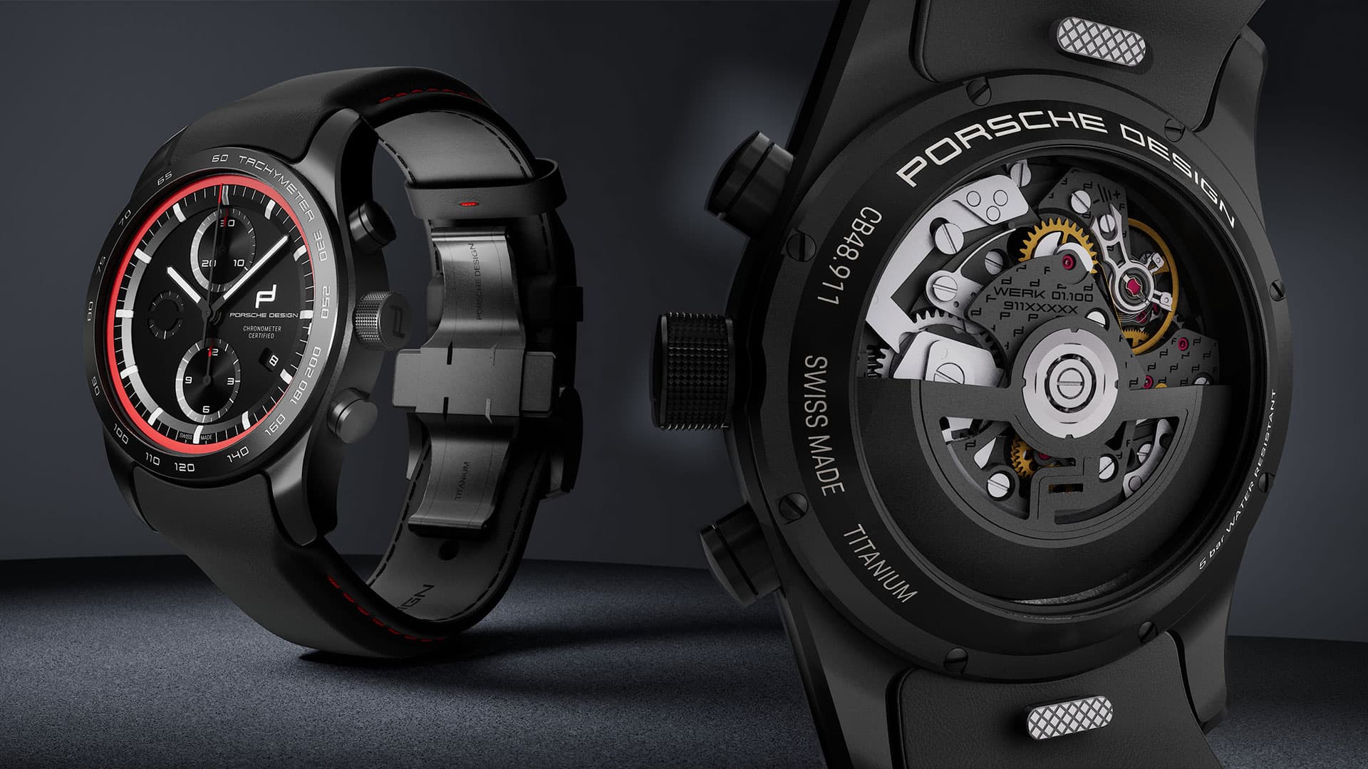 Detail view of Chronograph