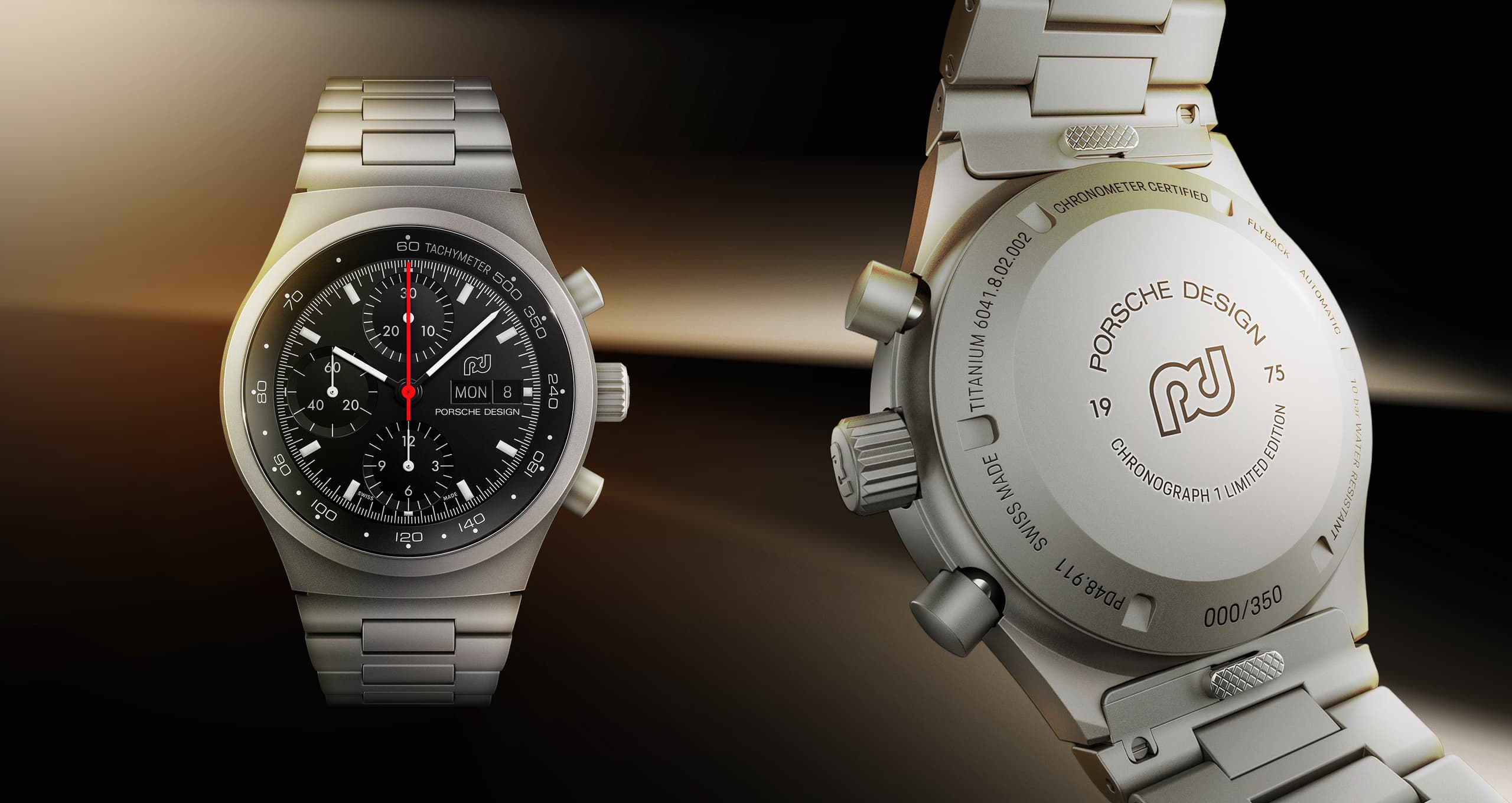 Detail view of Chronograph