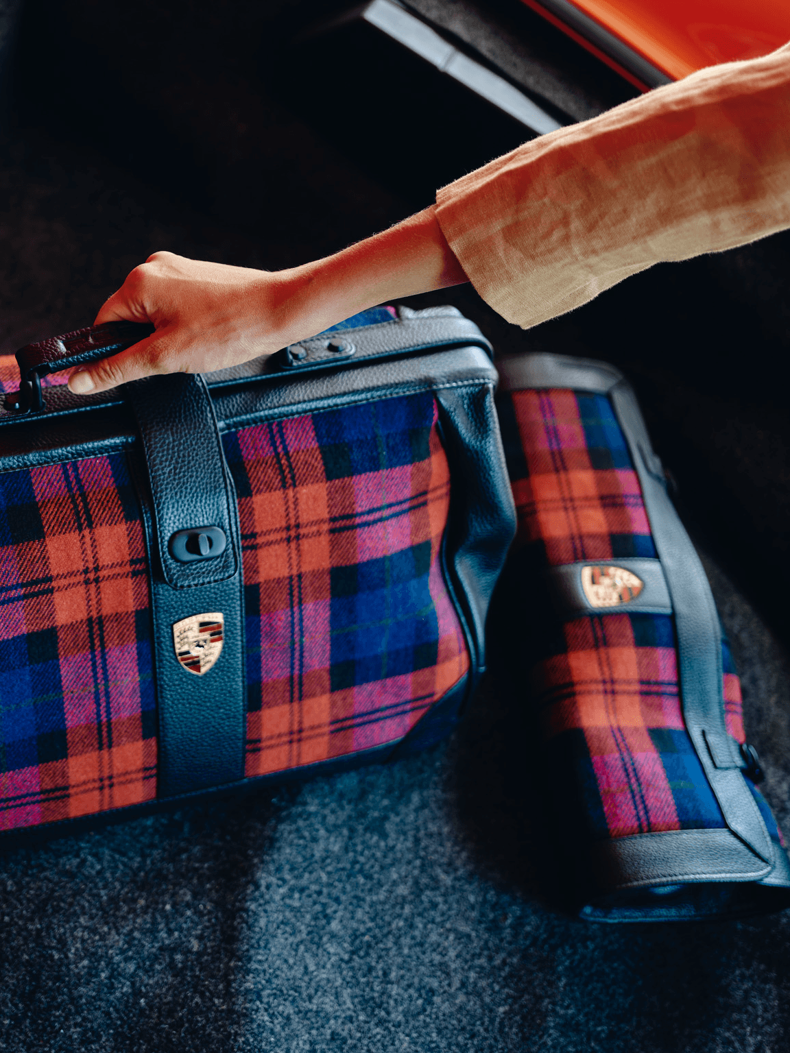 Two different Porsche Turbo products in one boot