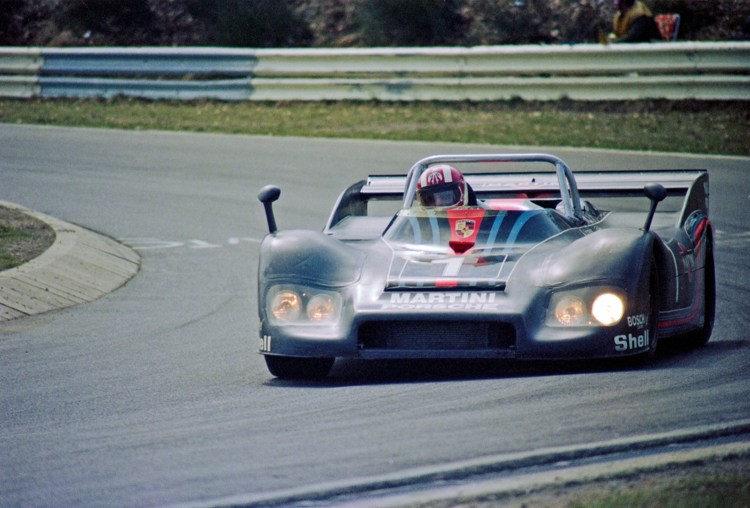 Porsche 936 Spyder on historical race track