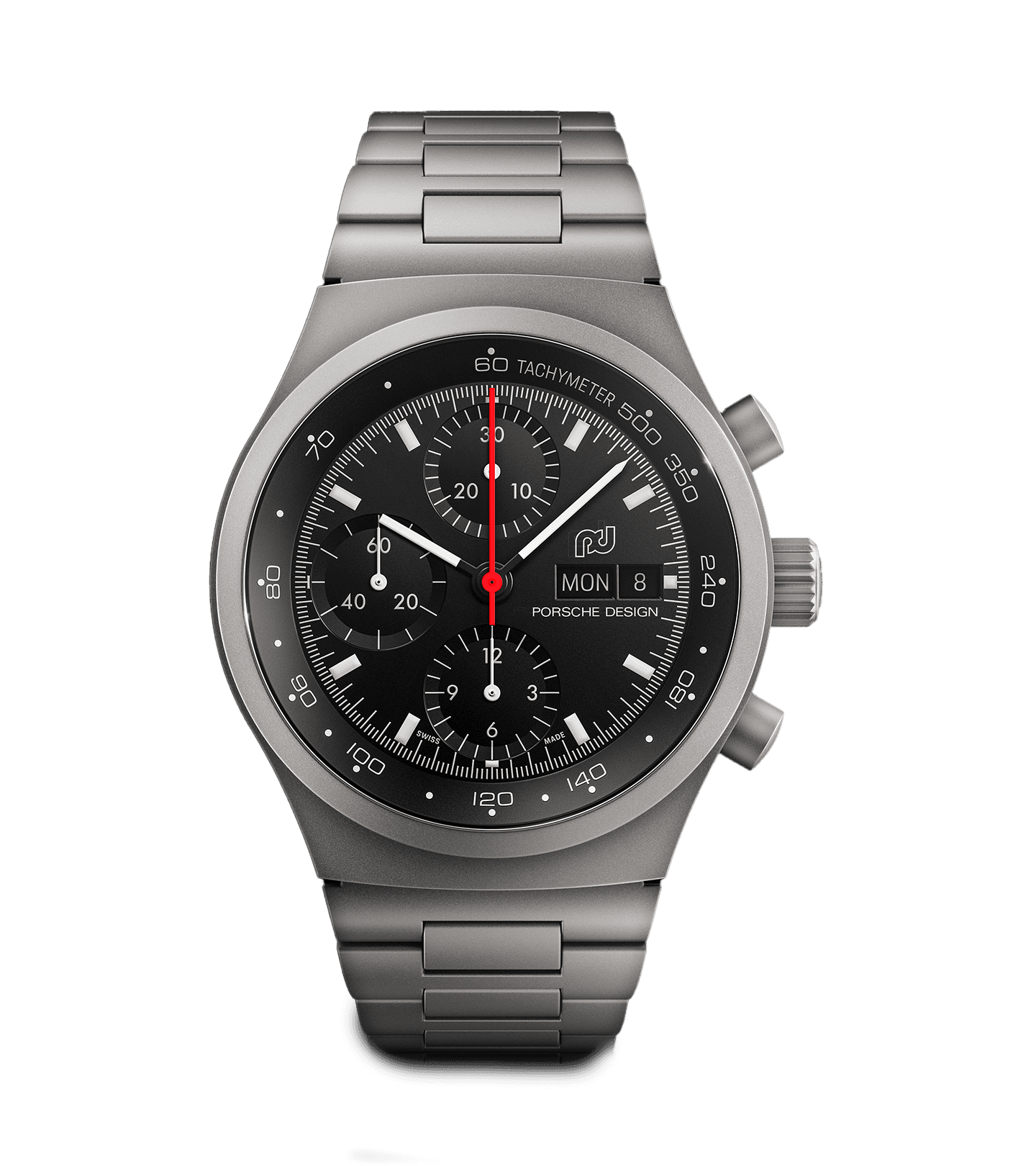 Chronograph 1 – 1975 Limited Edition. Crafted entirely from ultra-light titanium.