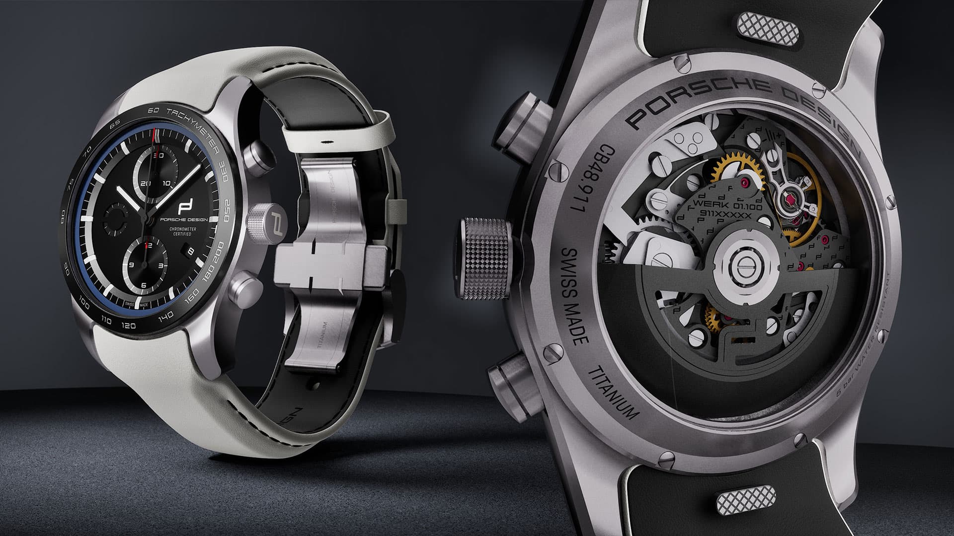 Detail view of Chronograph