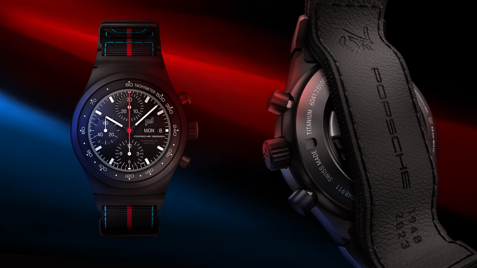 Detail view of Chronograph