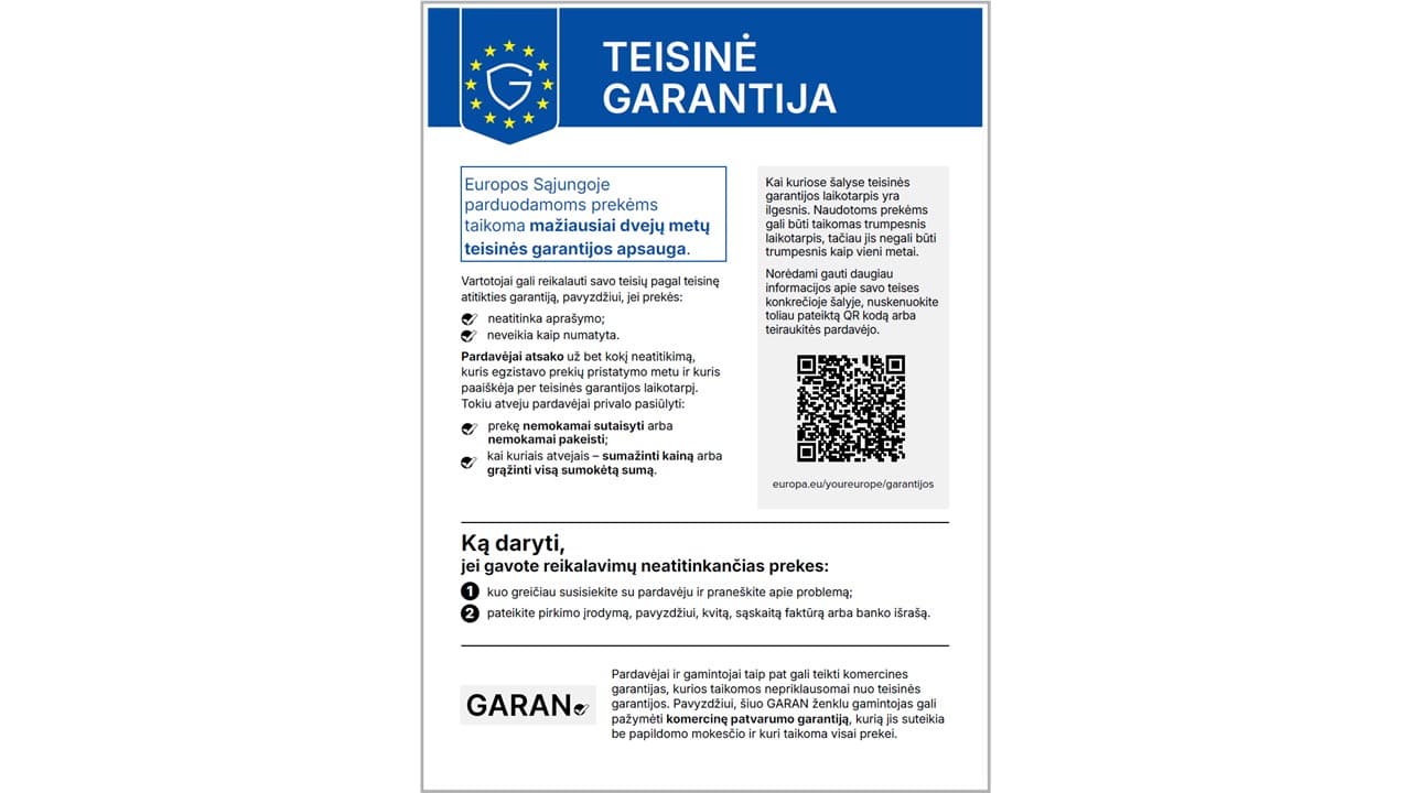 Teisinė garantija