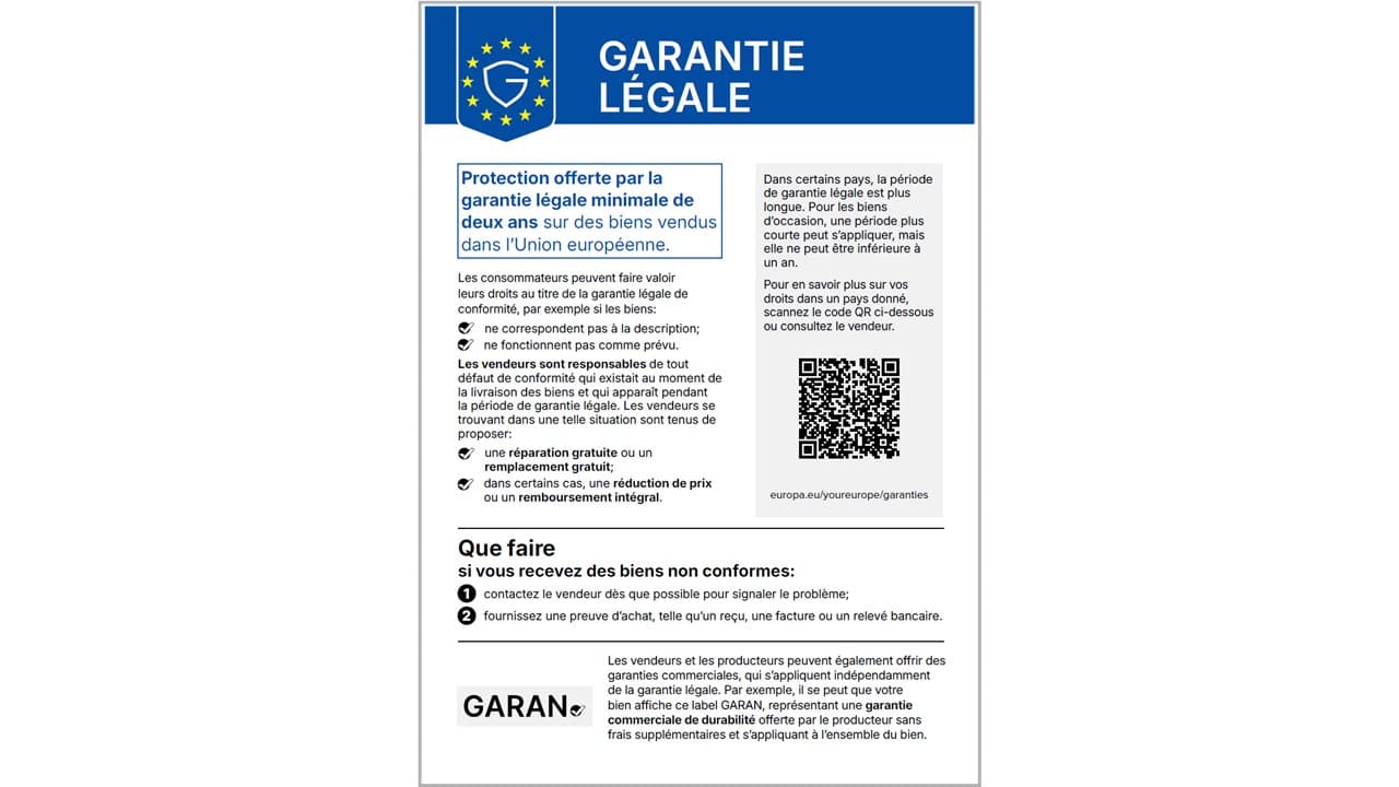 Garantie légale