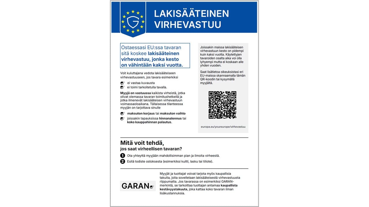 Legal Warranty