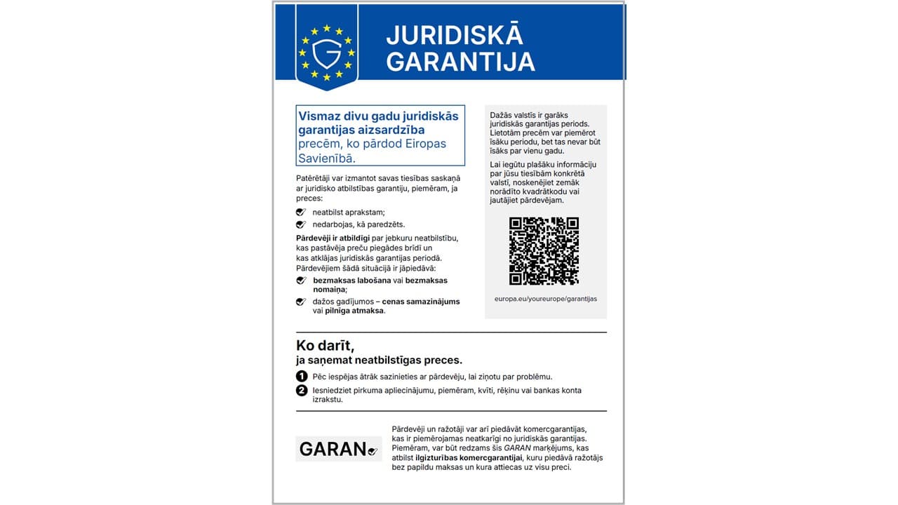 Legal warranty