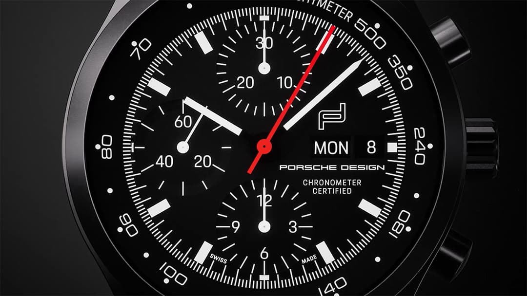 Detailshots of the Chronograph 1 – All Titanium Numbered Edition